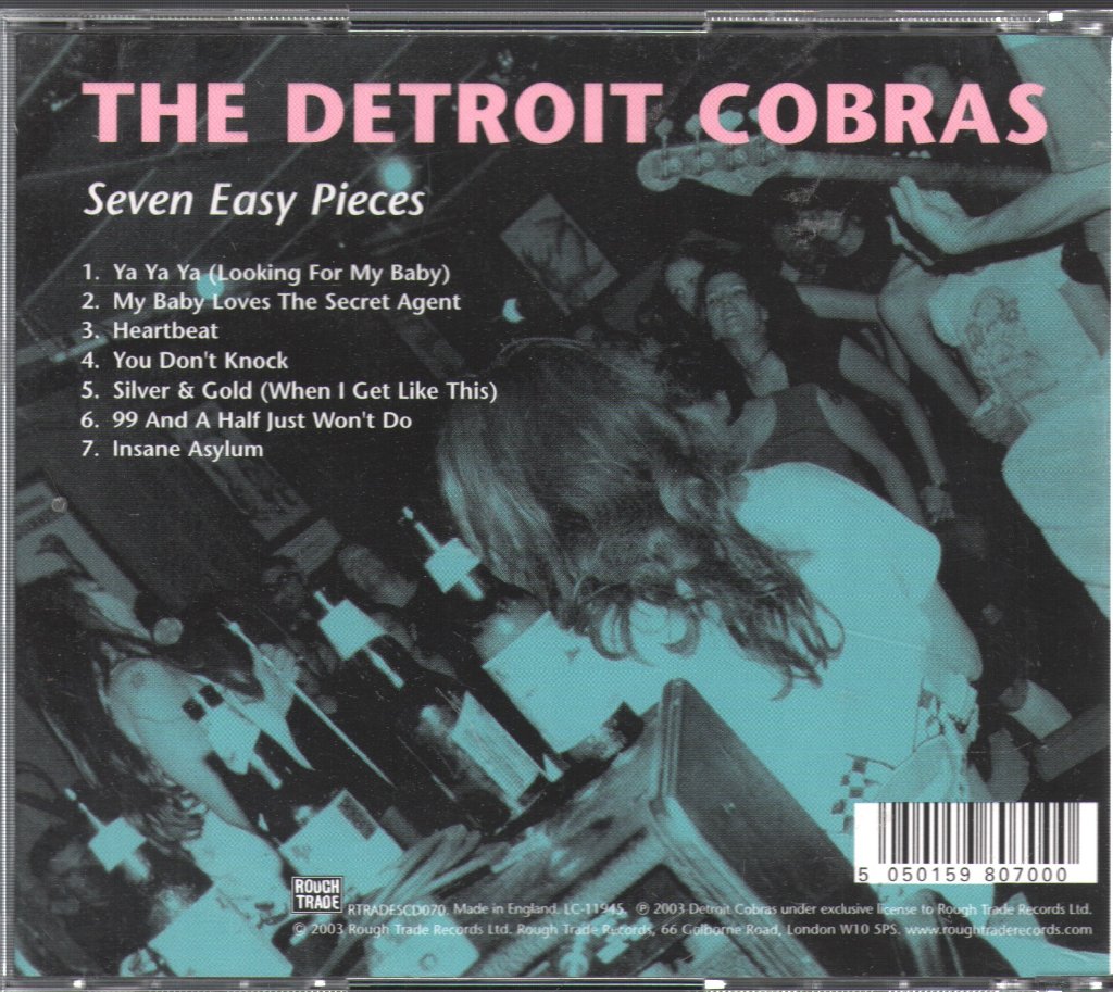 Detroit Cobras - Seven Easy Pieces - Cd