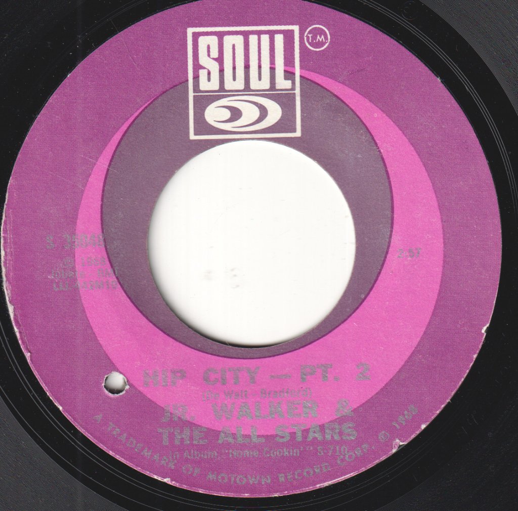 Junior Walker And The All Stars - Hip City - 7 Inch