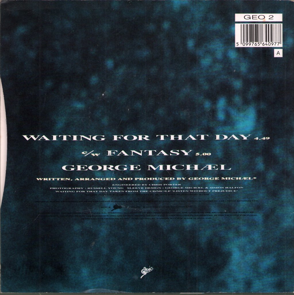 George Michael - Waiting For That Day - 7 Inch