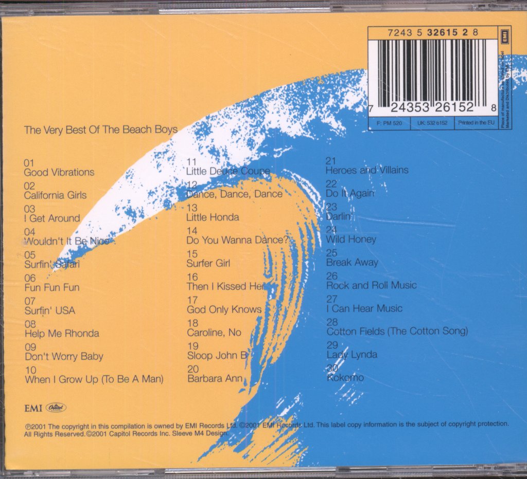 Beach Boys - Very Best Of The Beach Boys - Cd