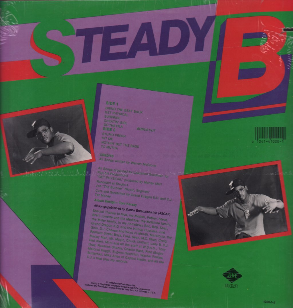 Steady B - Bring The Beat Back - Lp