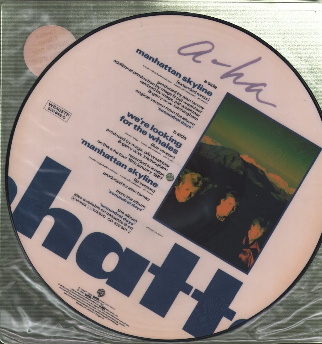 A-Ha - Manhattan Skyline (Extended Remix) - 12 Inch