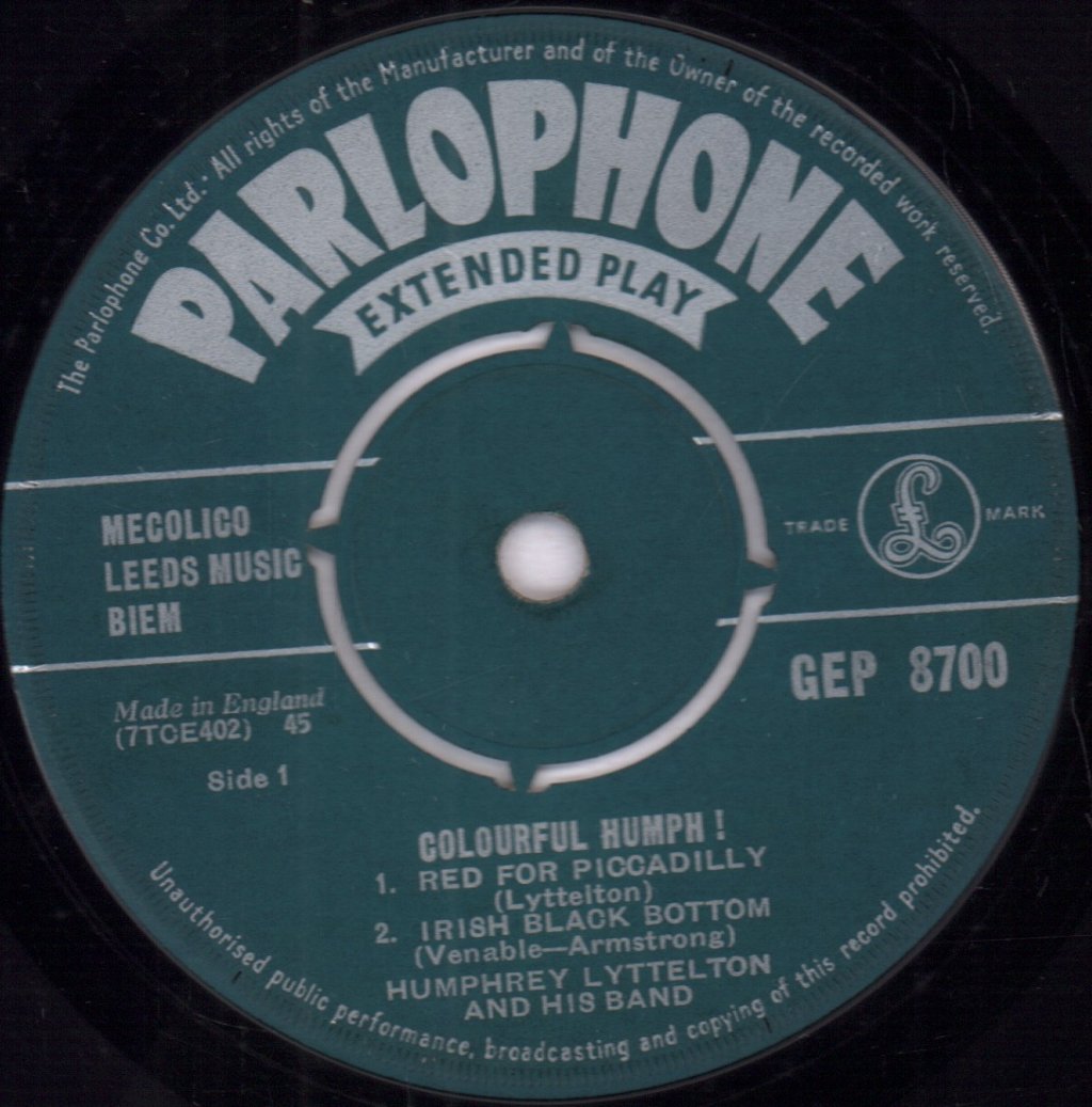Humphrey Lyttelton And His Band - Colourful Humph! - 7 Inch