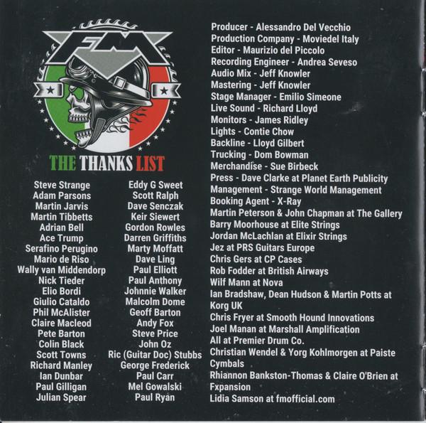 FM - Italian Job - Cd/Dvd