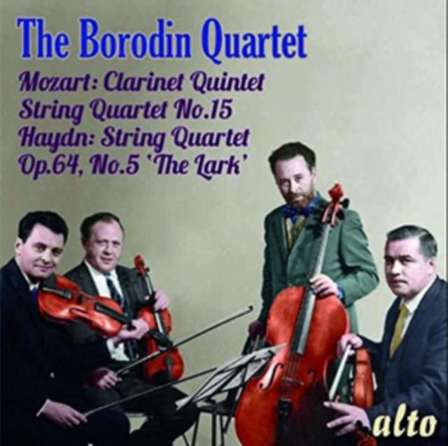 Borodin Quartet - Mozart: Clarinet Quintet/String Quartet No. 15/... - Cd