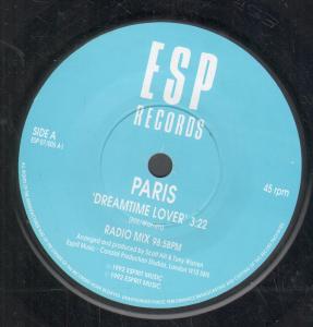 Paris (Rap) - Dreamtime Lover - 7 Inch