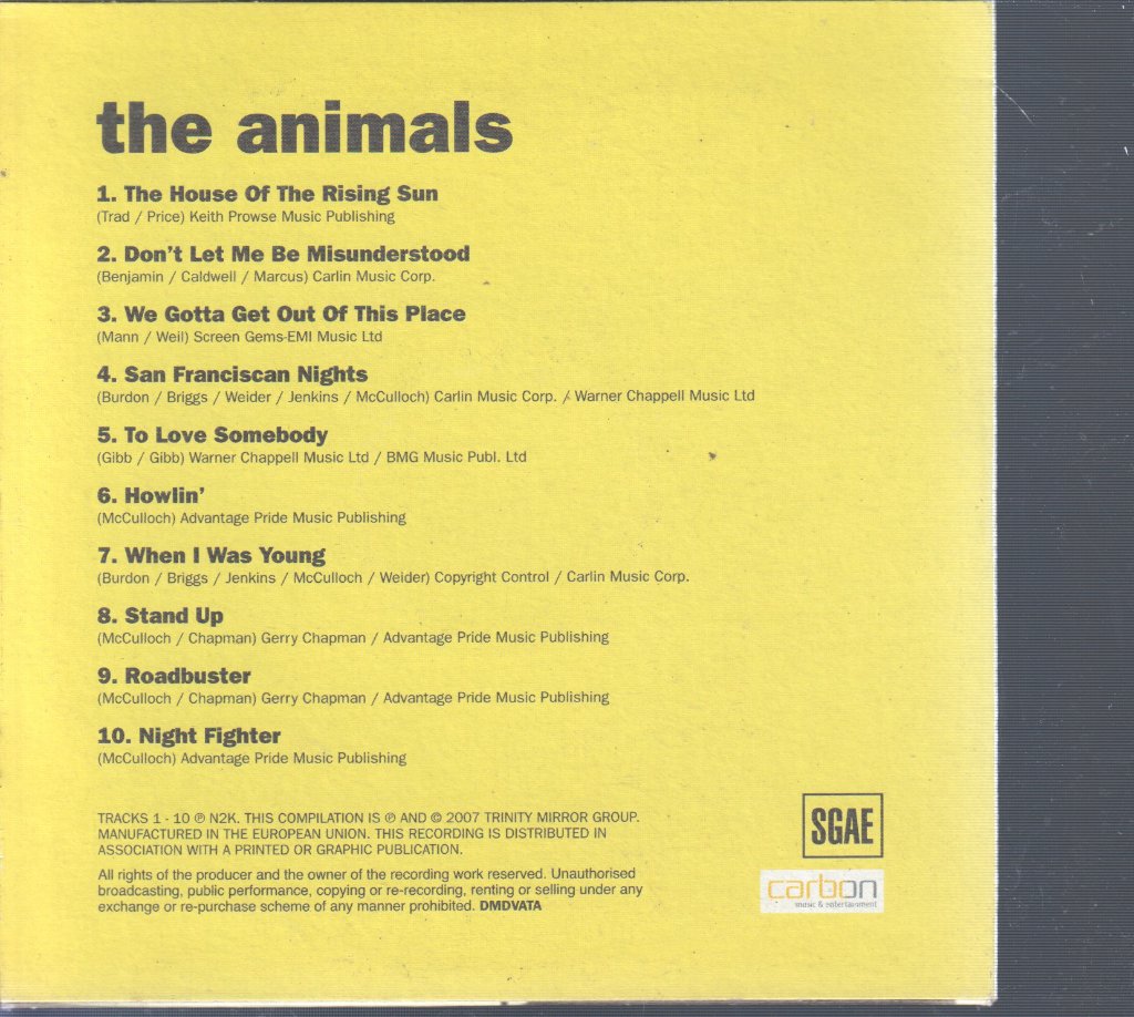 Animals - Animals - Cd