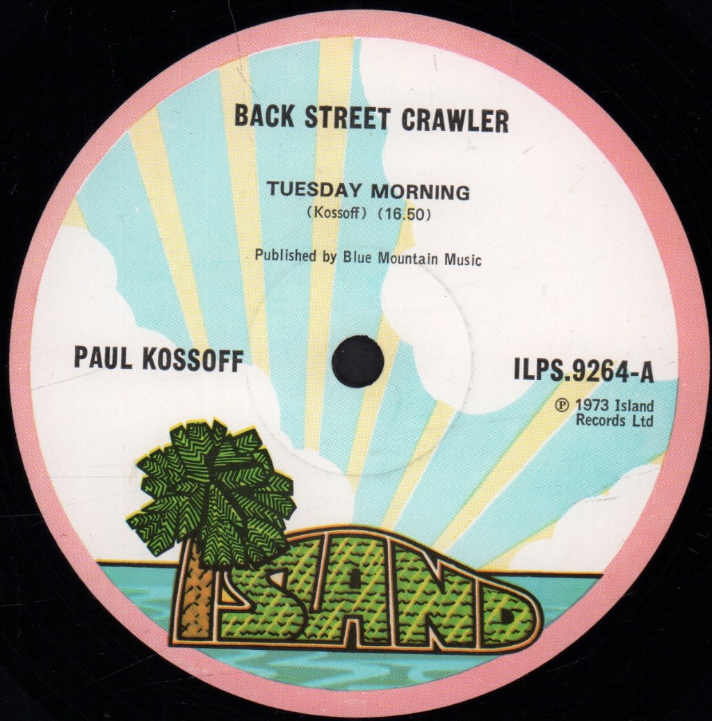 Paul Kossoff - Back Street Crawler - Lp