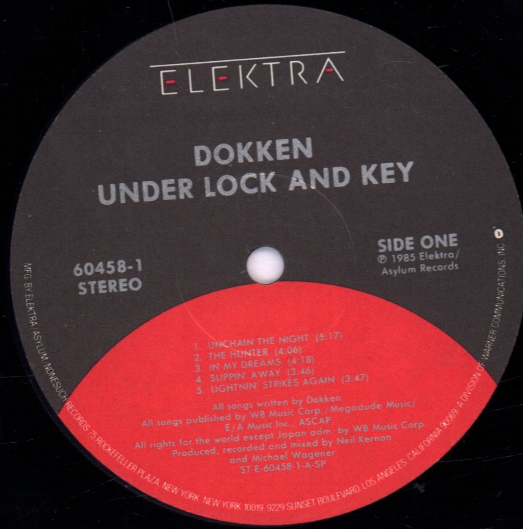 Dokken - Under Lock And Key - Lp