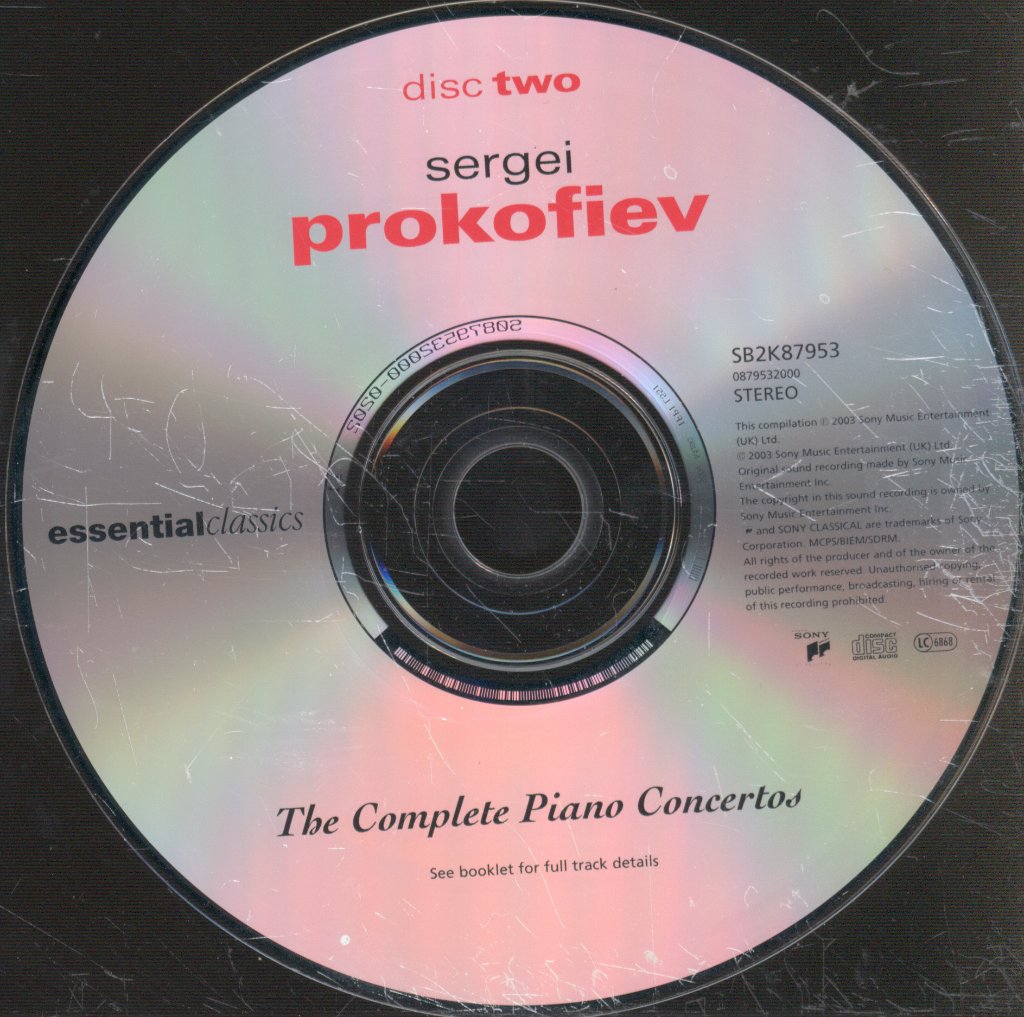 Israel Philharmonic Orchestra Zubin Mehta - Prokofiev - Piano Concertos - Double Cd