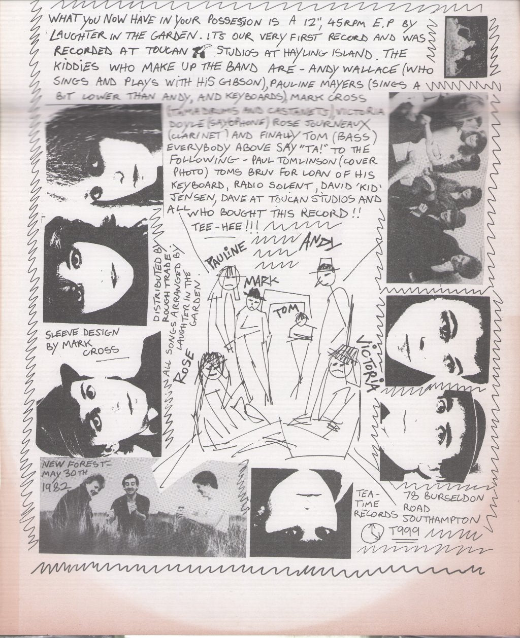 Laughter In The Garden - A Corridor Of Statues - 12 Inch