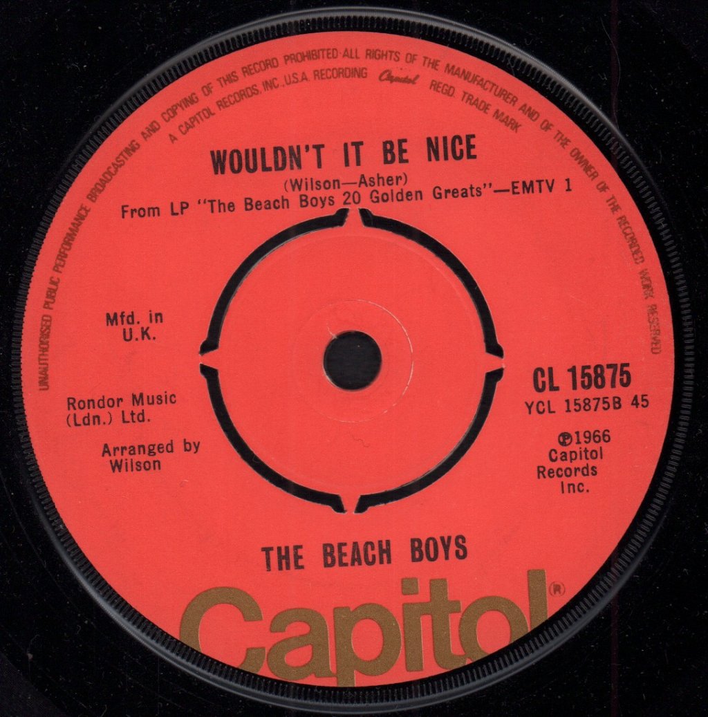 Beach Boys - Good Vibrations - 7 Inch