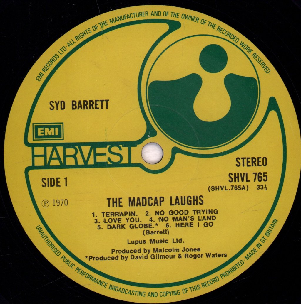 Syd Barrett - Madcap Laughs - Lp