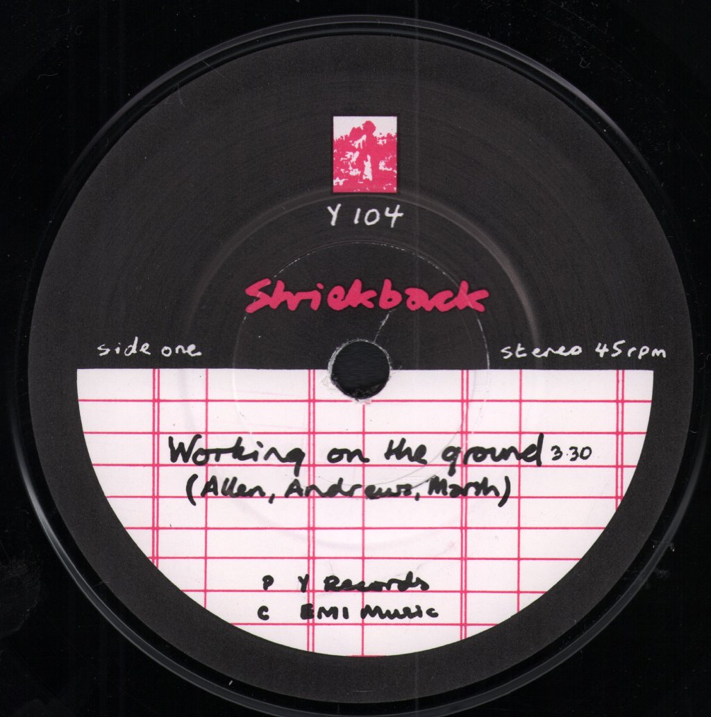 Shriekback - Working On The Ground - 7 Inch
