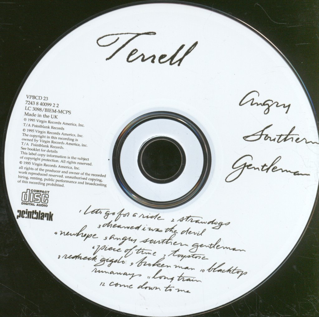 Terrell - Angry Southern Gentleman - Cd