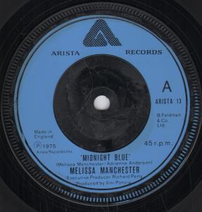 Melissa Manchester - Midnight Blue - 7 Inch