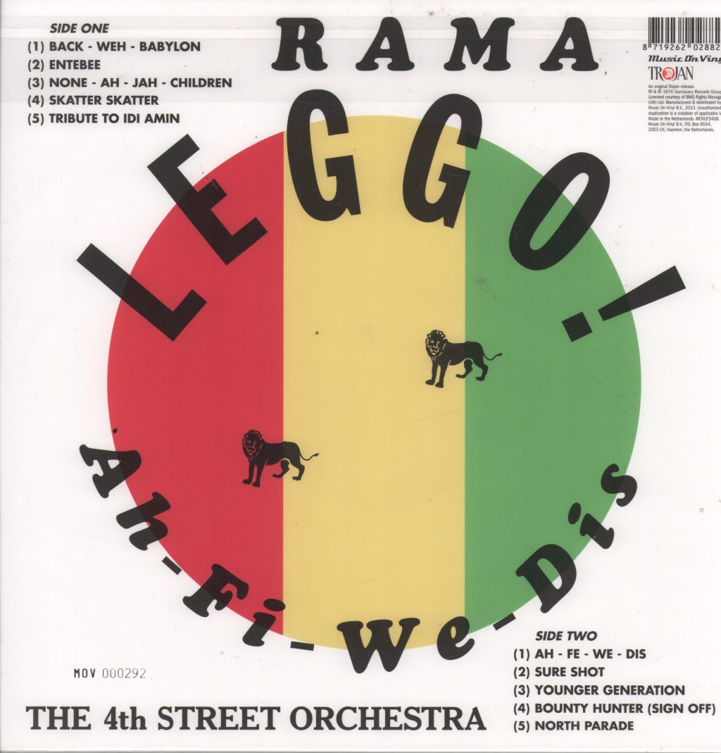 The 4th Street Orchestra - Leggo! Ah-Fi-We-Dis - Lp