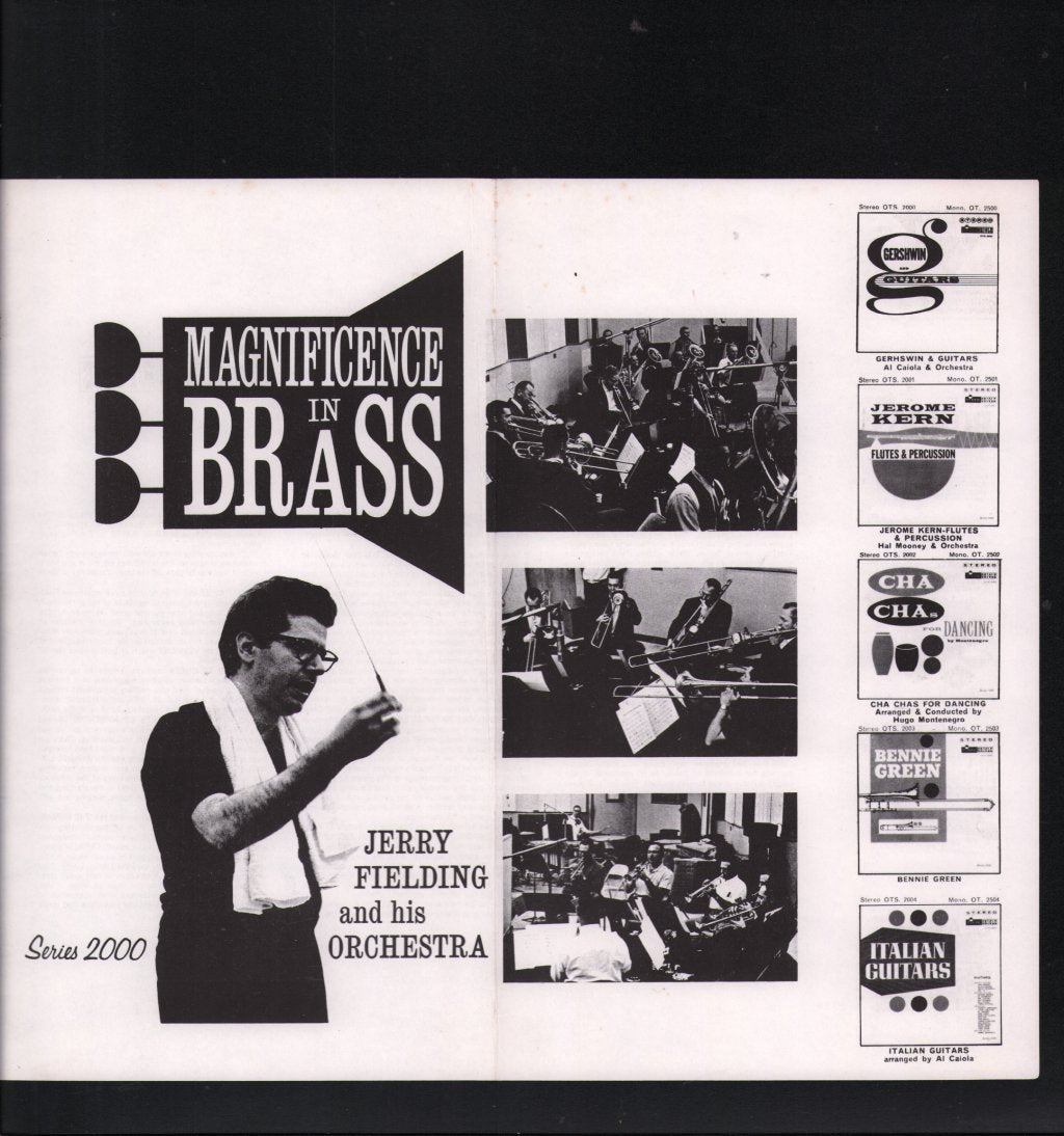 Jerry Fielding Orchestra - Magnificence In Brass - Lp
