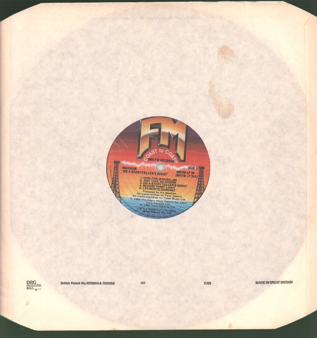Magnum - On A Storyteller's Night - Lp