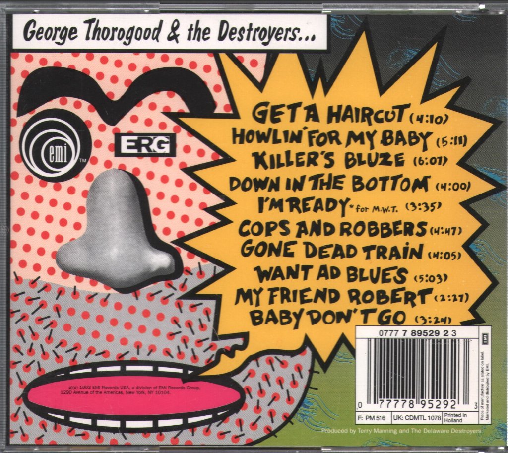George Thorogood & The Destroyers - Haircut - Cd