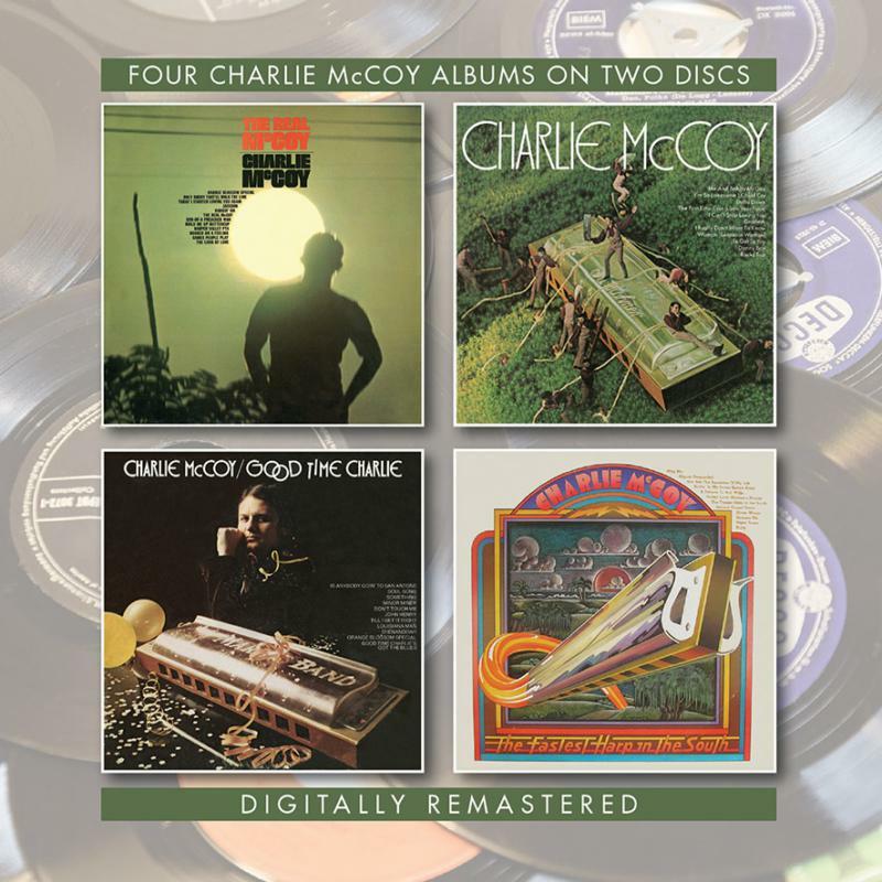 Charlie Mccoy - Real McCoy / Charlie McCoy / Good Time Charlie / the Fastest Harp In the South - Double Cd