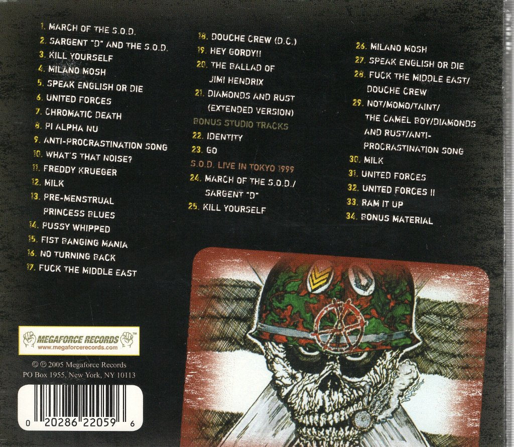 Stormtroopers Of Death - Speak English Or Die - Cd