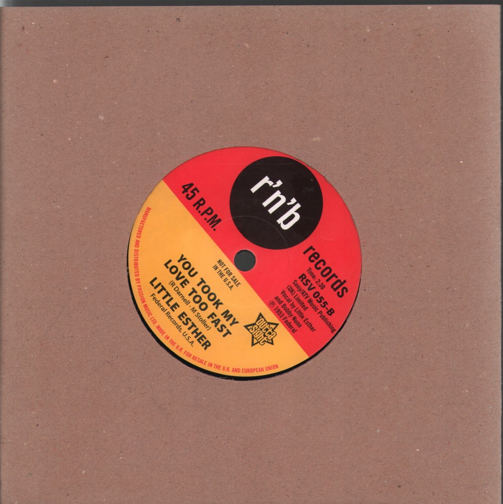 Little Esther - Cherry Wine - 7 Inch