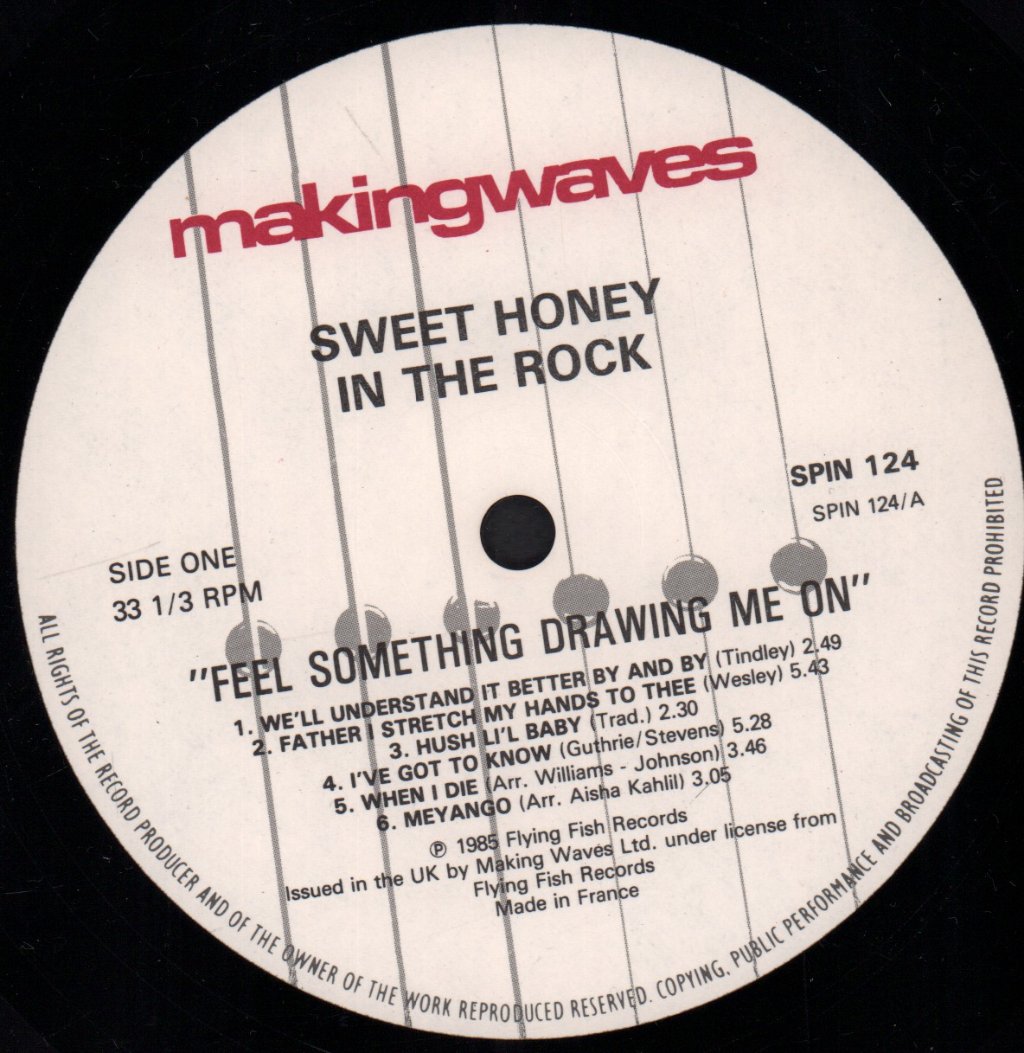 Sweet Honey In The Rock - Feel Something Drawing Me On - Lp