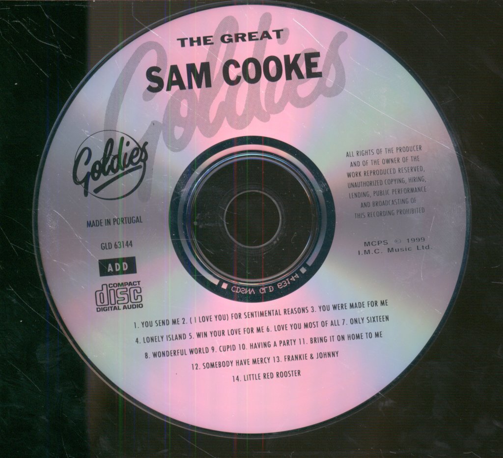 Sam Cooke - Great Sam Cooke - Cd