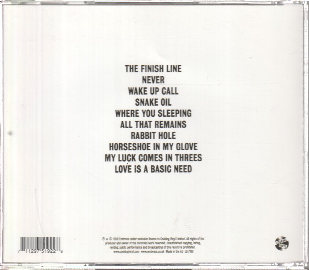 Embrace - Love Is A Basic Need - Cd