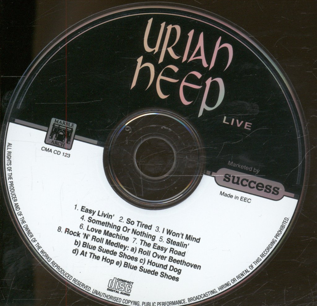 Uriah Heep - Live - Cd