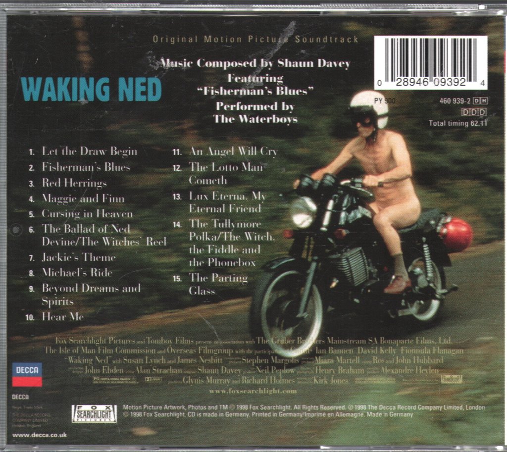 Shaun Davey - Waking Ned: Original Motion Picture Soundtrack - Cd