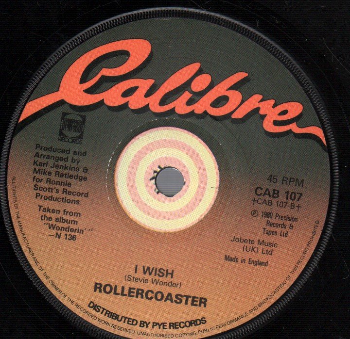 Rollercoaster (Disco Group) - Higher Ground - 7 Inch