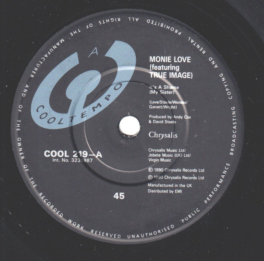 Monie Love - It's A Shame - 7 Inch