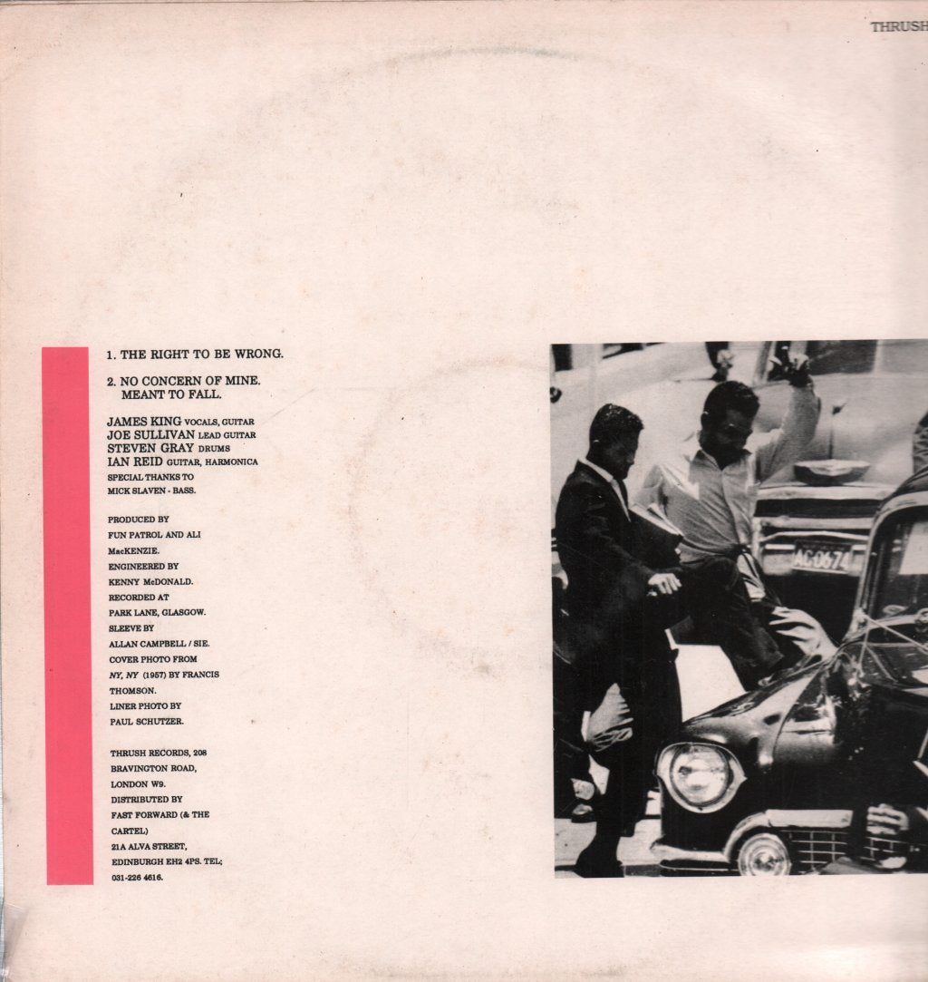 Fun Patrol - Right To Be Wrong - 12 Inch