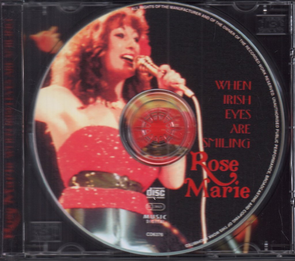 Rose Marie - When Irish Eyes Are Smiling - Cd