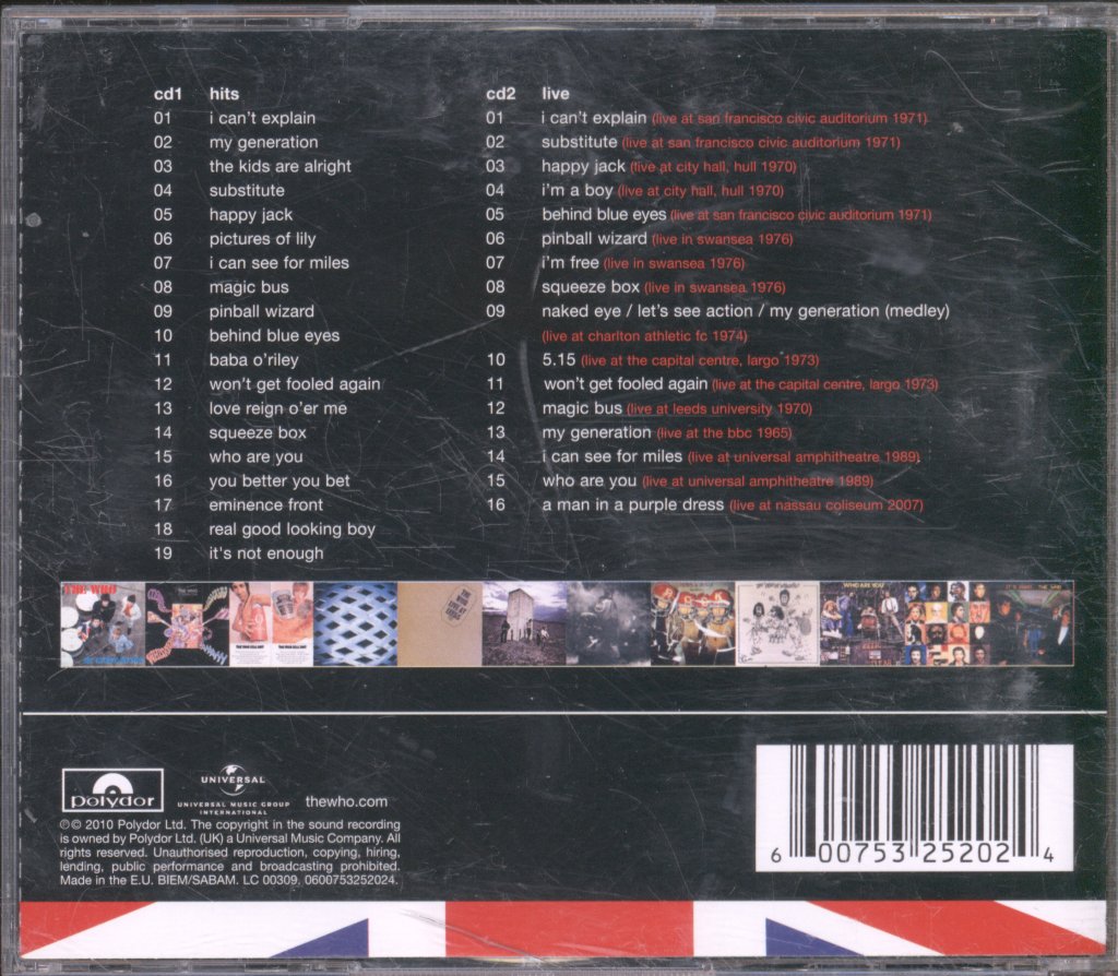 Who - Greatest Hits & More - Double Cd