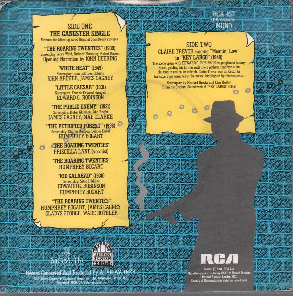 Various Artists - Gangster Single - 7 Inch