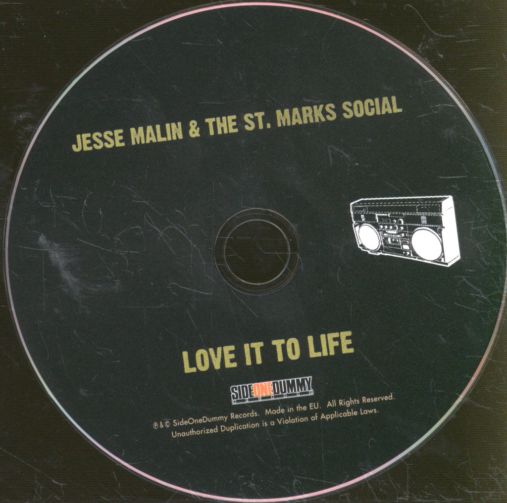 Jesse Malin And The St. Marks Social - Love It To Life - Cd