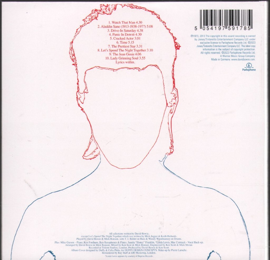 David Bowie - Aladdin Sane - Cd