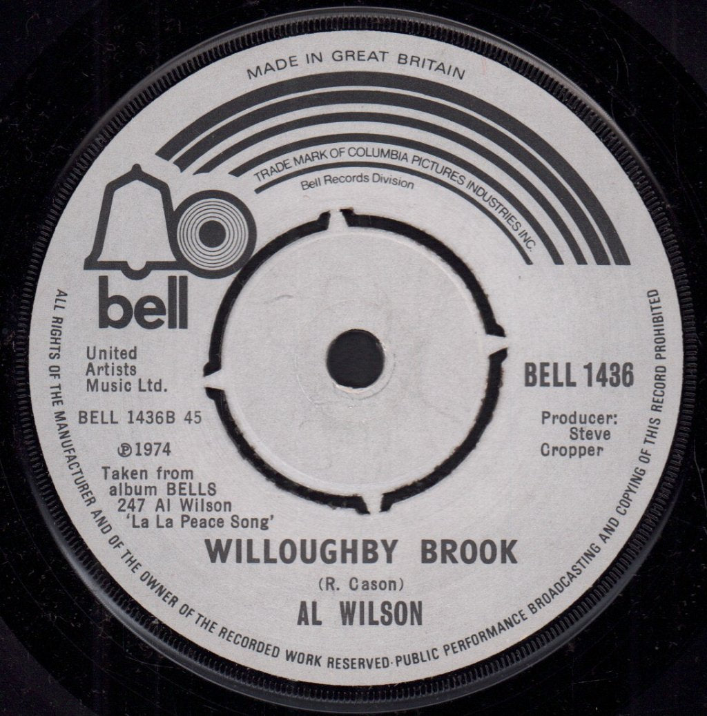 Al Wilson - Snake - 7 Inch