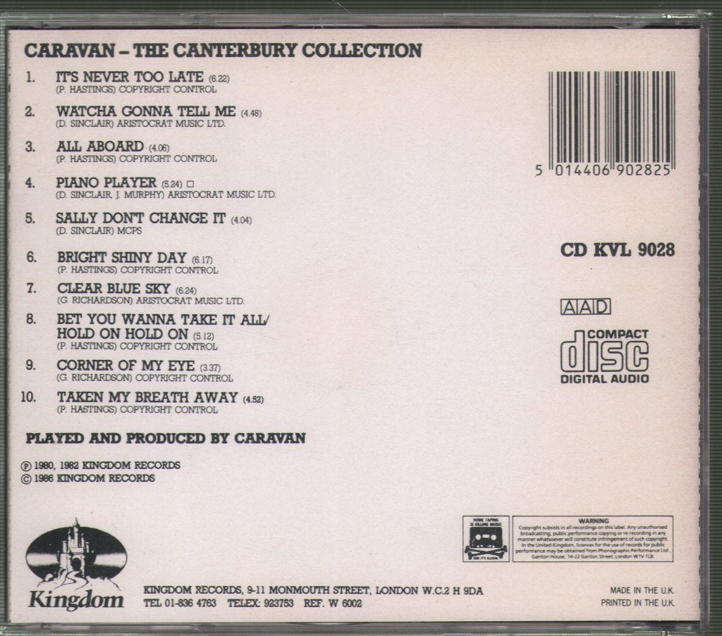 Caravan - Canterbury Collection - Cd