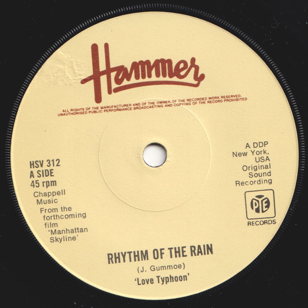 Love Typhoon - Rhythm Of The Rain - 7 Inch