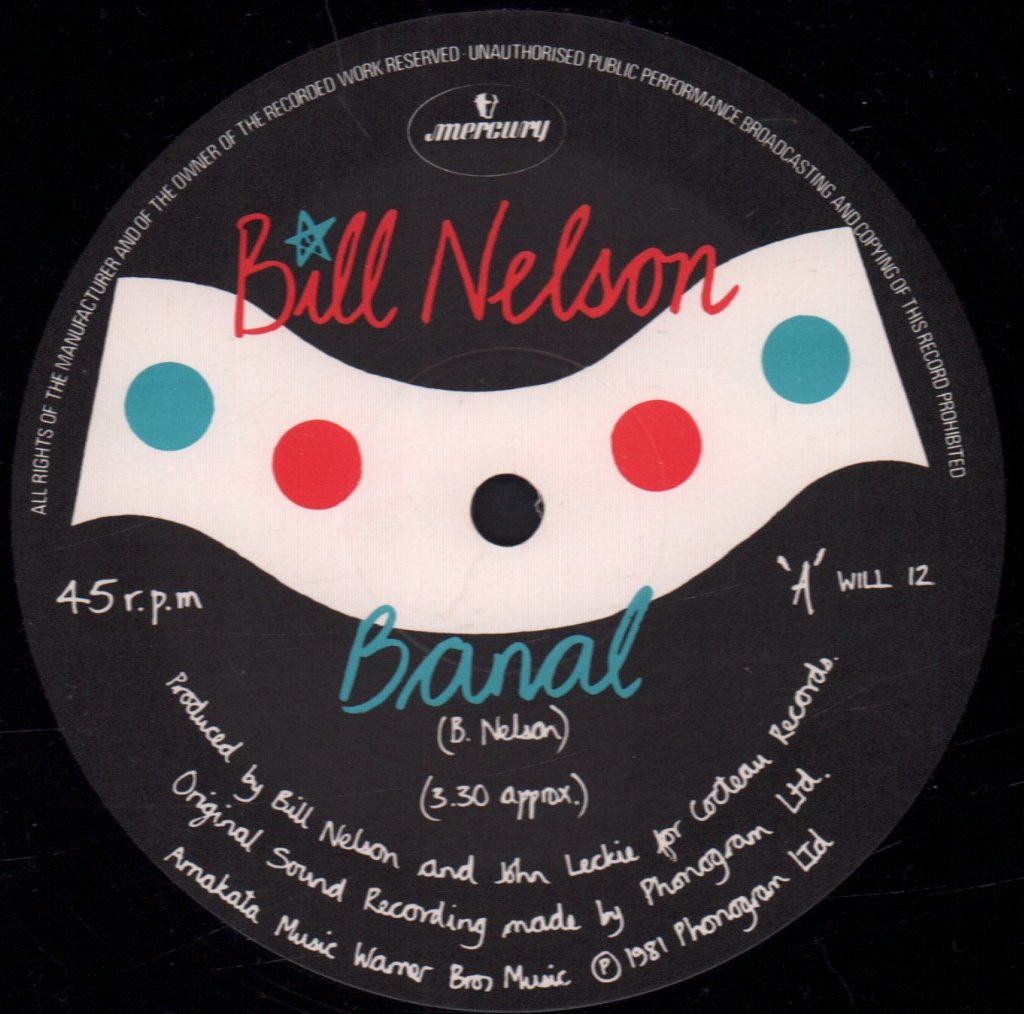 Bill Nelson - Banal - 12 Inch