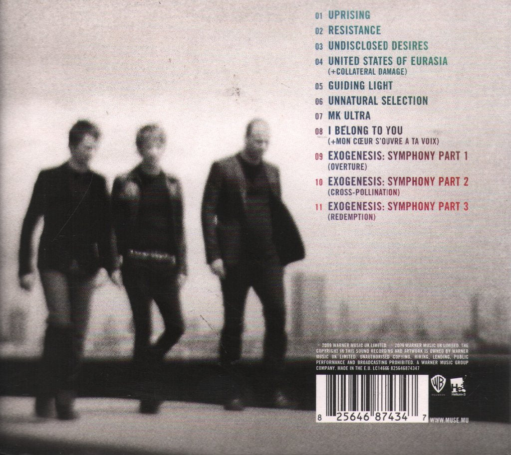 Muse - Resistance - Cd