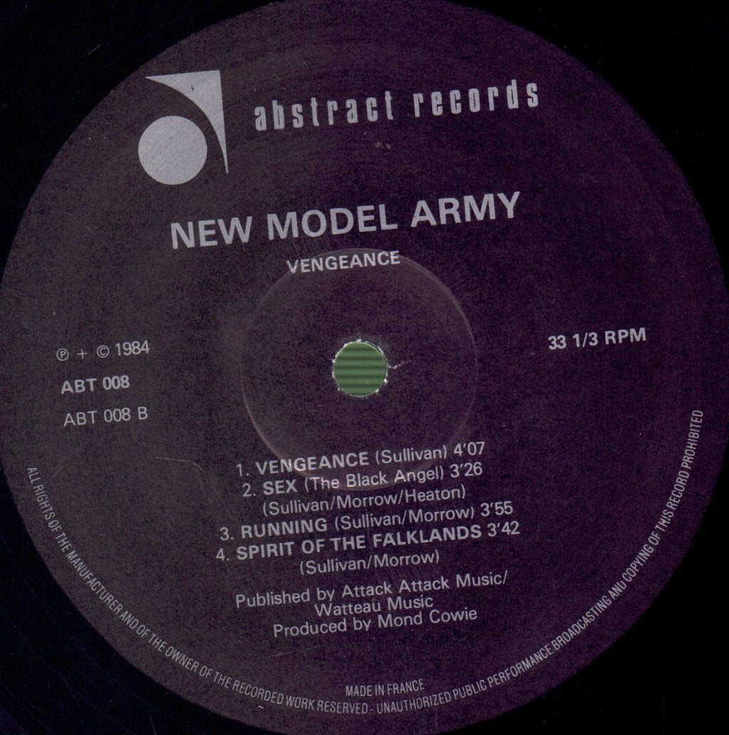 New Model Army - Vengeance - Lp