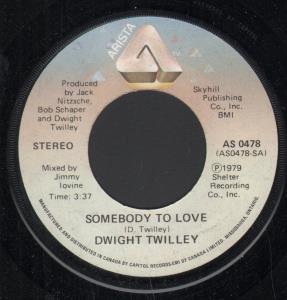 Dwight Twilley - Somebody To Love - 7 Inch