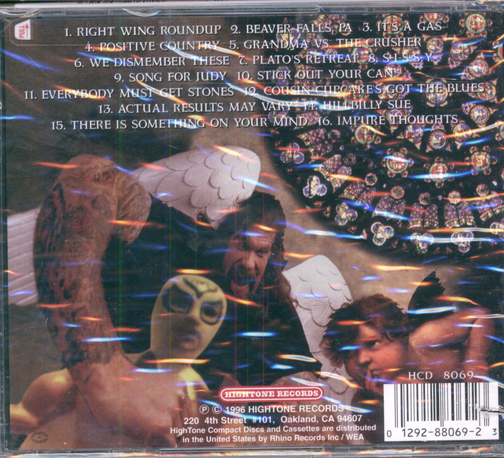 Reverend Billy C Wirtz - Songs Of Faith And Inflammation - Cd