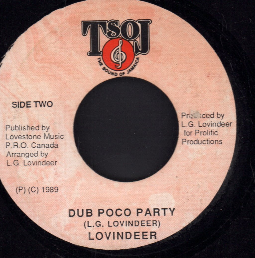 Lovindeer - Poco Party / Dub Poco Party - 7 Inch