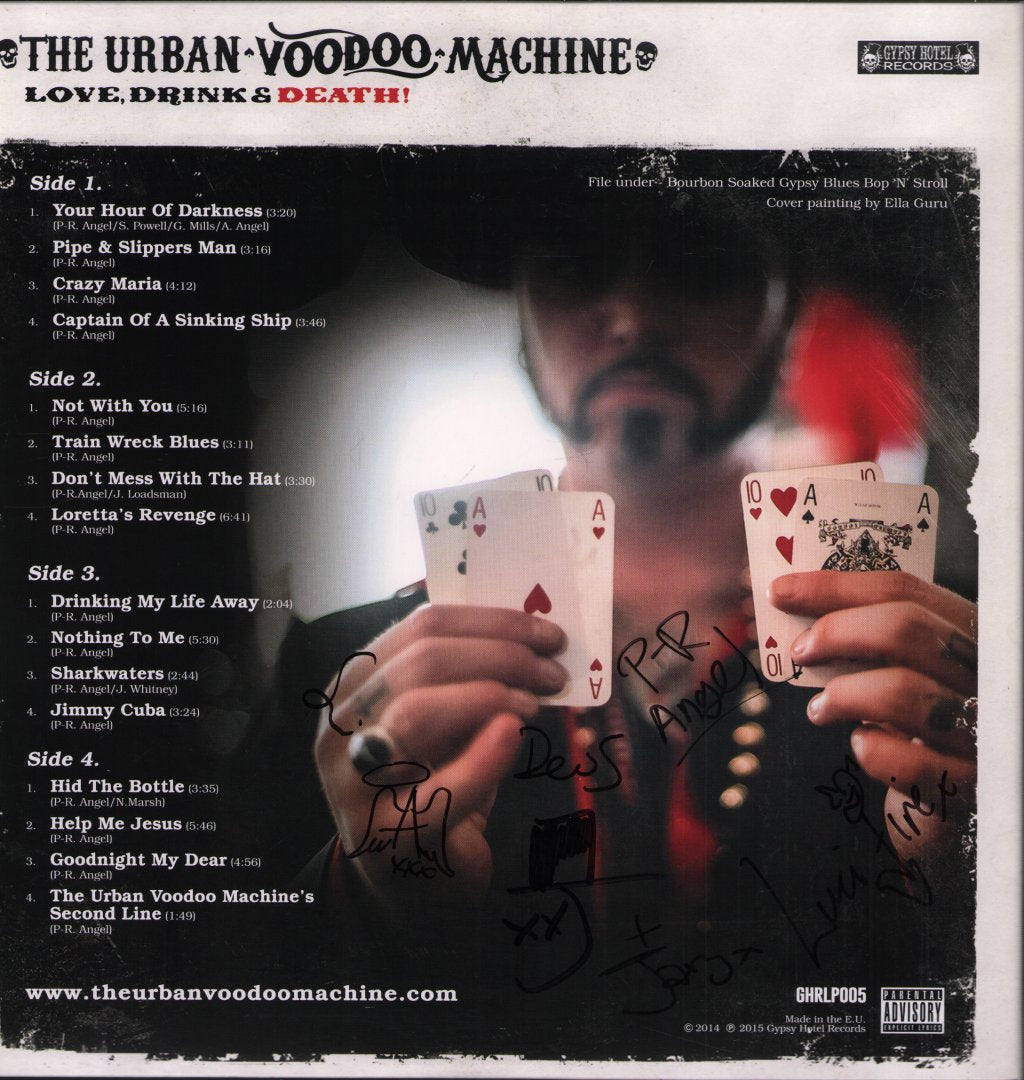 Urban Voodoo Machine - Love, Drink and Death! - Double Lp